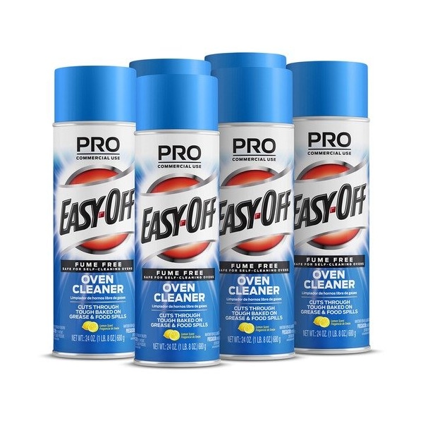 Reckitt Benckiser Oven Cleaner Spray, Lemon, Fume Free, 24oz, OFWE, 6PK RAC85260CT - main